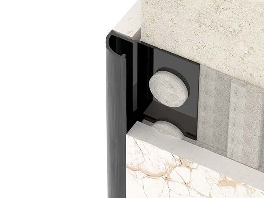 Wykończenie krawędzi płytek aluminiowych Profil wytłaczany z metalu ze stopu aluminium Paski do przycinania płytek