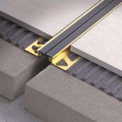 Metalowa aluminiowa listwa dylatacyjna Ceramiczna drewniana podłoga dylatacyjna