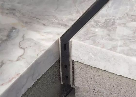 2,5m Aluminiowa listwa wykończeniowa do wykończenia płytek Wykończenie krawędzi płytek do podłóg drewnianych