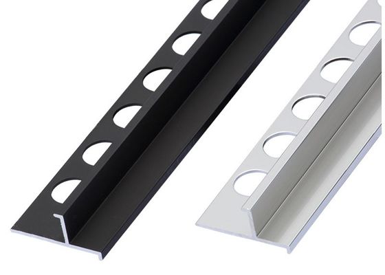 Dekoracyjna metalowa listwa przypodłogowa wewnętrzna do aluminiowej listwy przypodłogowej do wykończenia płytek