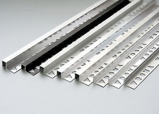 OEM i ODM Factory Akcesoria do płytek aluminiowych Profil ochronny do płytek Profil wytłaczany z aluminium