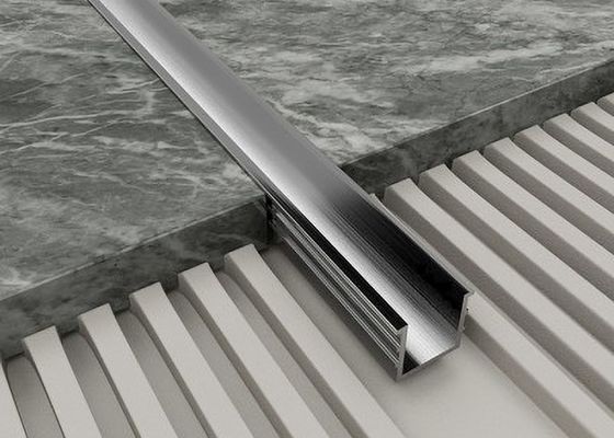 Aluminiowa ceramiczna płytka narożna Wykończenie krawędzi Profil aluminiowy do wytłaczania
