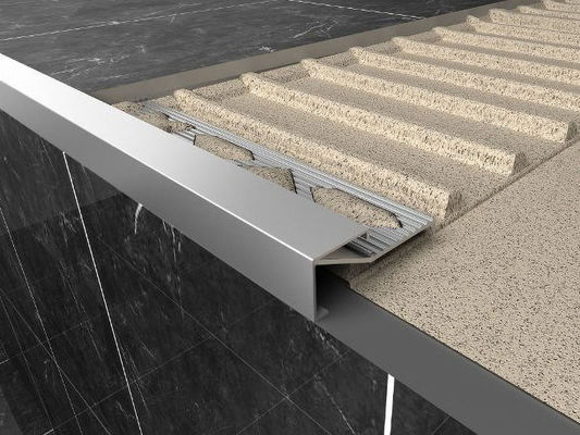 Krawędź narożna z płytek aluminiowych Ceramiczne płytki narożne Profil aluminiowy Dekoracja z płytek ceramicznych