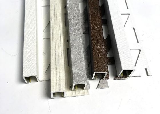 Aluminiowe listwy wykończeniowe krawędzi do narożnego profilu aluminiowego do wyciskania płytek
