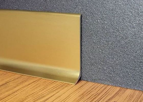 Dekoracja Aluminiowe listwy przypodłogowe do profilu wytłaczanego z aluminium
