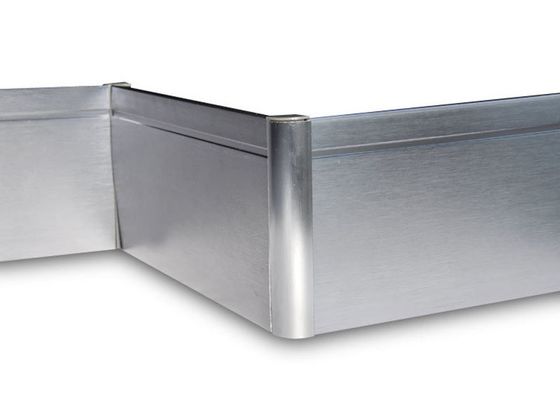 Kuchnia szczotkowana aluminiowa listwa przypodłogowa aluminiowa listwa przypodłogowa