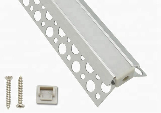 Profile aluminiowe wpuszczane w wytłaczanie Anodowane