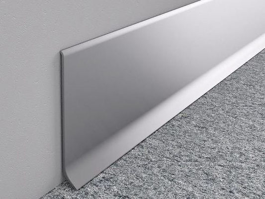 Aluminiowy profil przypodłogowy 80 mm aluminiowa listwa przypodłogowa