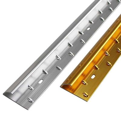 Aluminiowa listwa krawędziowa z metalowego dywanu Próg drzwi przejściowych 10 mm