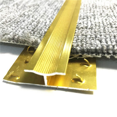 Aluminiowy laminat do wykładziny dywanowej Profile przejściowe do podłóg