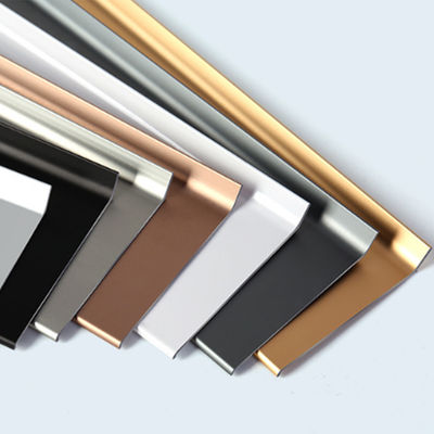 Aluminiowa listwa przypodłogowa do kuchni Listwa przypodłogowa ścienna Listwa przypodłogowa