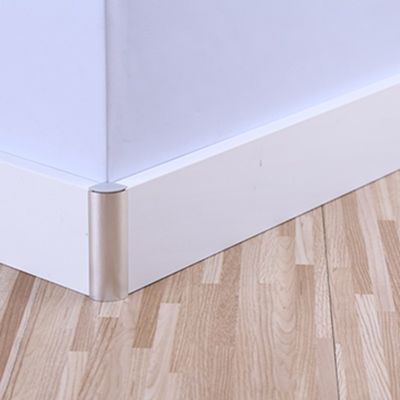 60mm drewniana ozdobna listwa przypodłogowa aluminiowa do narożnika kuchennego