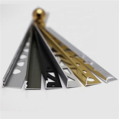 Wykończenie krawędzi płytek ceramicznych 25 mm Aluminiowa listwa narożna w kształcie litery L