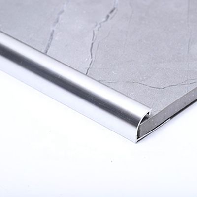 Łazienka Ceramiczny kanał U Okrągła aluminiowa listwa wykończeniowa 1,8 m