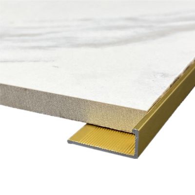 Listwa przejściowa z mosiądzu w kształcie litery L 3.0m Ceramiczna narożna listwa przejściowa