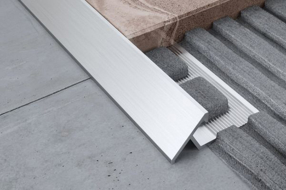 Hotelowe aluminiowe listwy przejściowe do płytek podłogowych