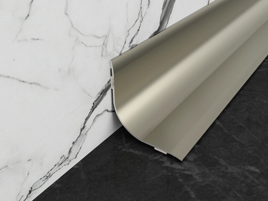 Dekoracja domu Aluminiowa listwa przypodłogowa Akcesoria do płytek