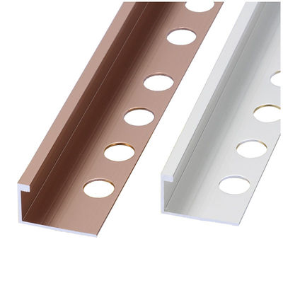 Chrome Square Edge Tile Trim 10mm Aluminium L Shaped Trim home decorative