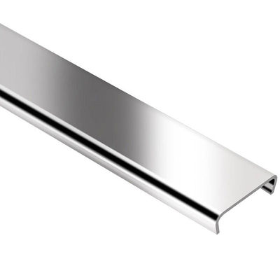 Aluminium Square Edge Trim Bathroom Floor Round Edge Tile Trim