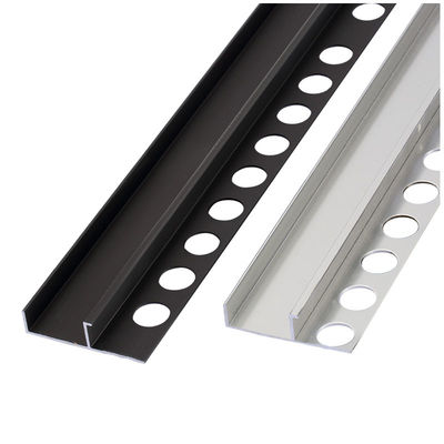 Aluminium Tile Trim Profiles skiritng board Bullnose Edge Tile Trim Shower Tile Metal Edge