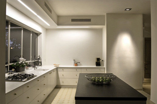 Recessed Aluminium LED Profile For Led Strips Lighting With Spring Clip