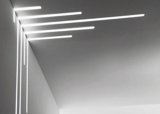 Polished 2m Aluminum LED Profiles For Furniture Glass Cabinet