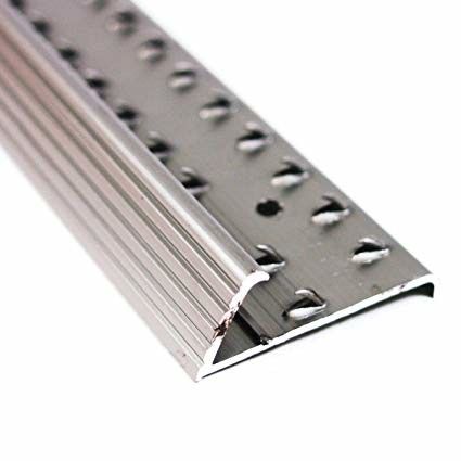 Aluminiowa narożna listwa wykończeniowa Anodowane listwy progowe Dywan do płytek