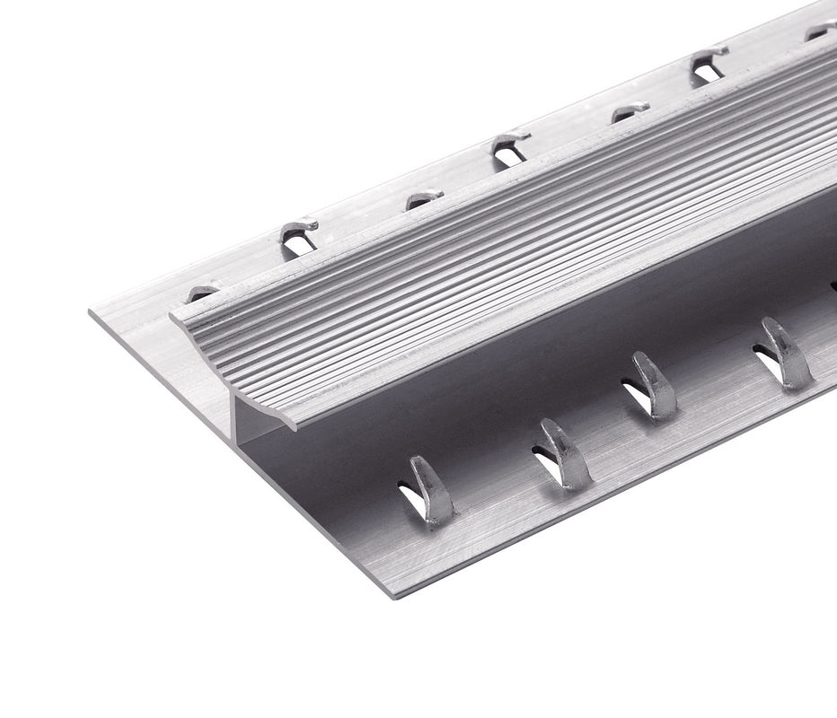 Aluminiowa narożna listwa wykończeniowa Anodowane listwy progowe Dywan do płytek