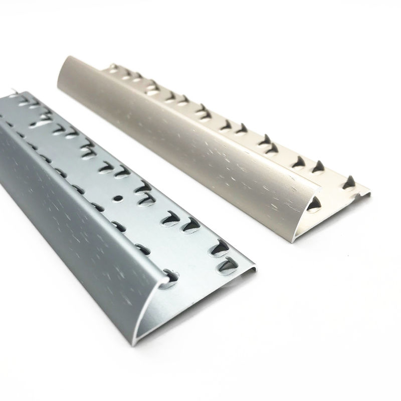 Aluminiowa narożna listwa wykończeniowa Anodowane listwy progowe Dywan do płytek