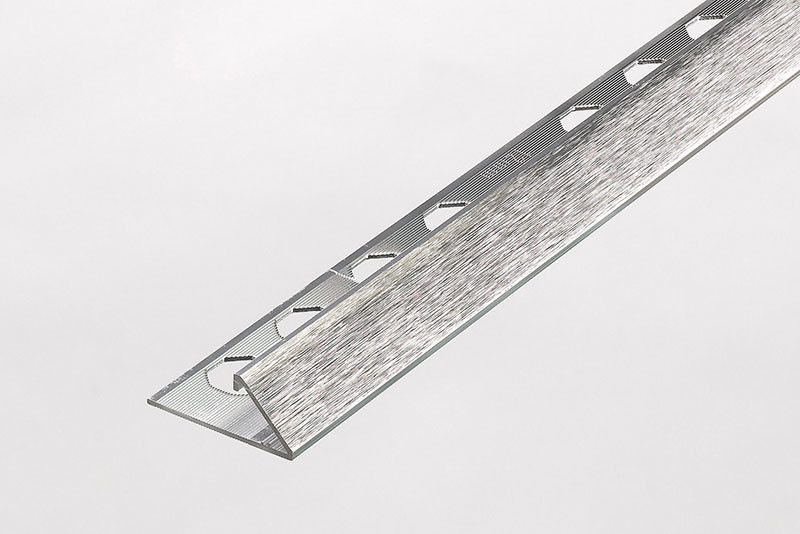 Aluminiowa płytka wykończeniowa trójkątna narożna aluminiowa kwadratowa krawędź płytki Wykończenie płytek ceramicznych