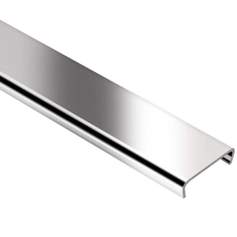 Aluminium Square Edge Trim Bathroom Floor Round Edge Tile Trim