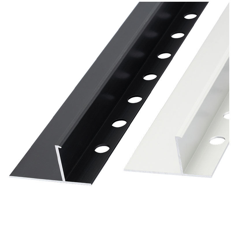 Aluminium Tile Trim Profiles skiritng board Bullnose Edge Tile Trim Shower Tile Metal Edge