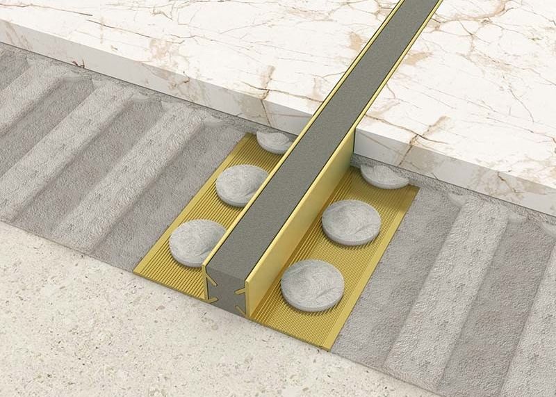 Metalowa aluminiowa listwa dylatacyjna Ceramiczna drewniana podłoga dylatacyjna