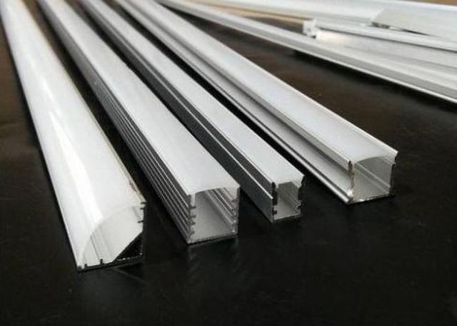 Profil aluminiowy polerowany TUV do taśmy Led 20mm