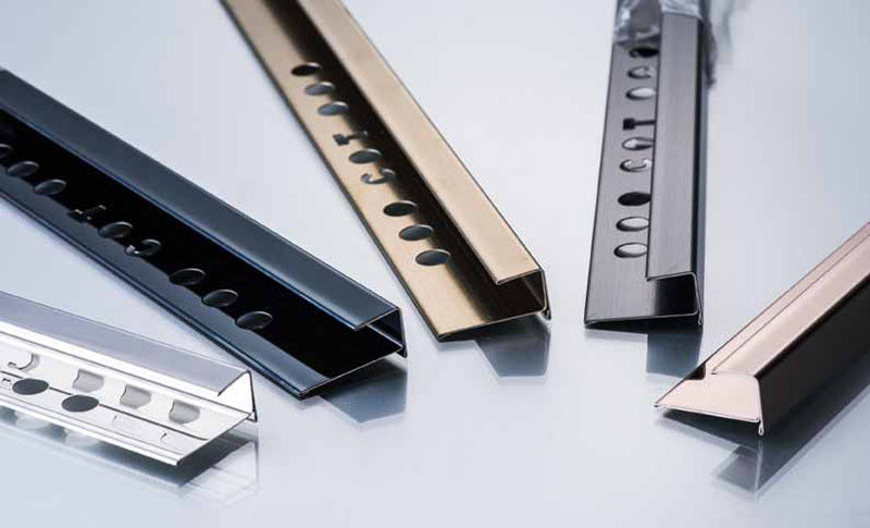 410 Stainless Steel Transition Strip Edge Decorative Tile Trim