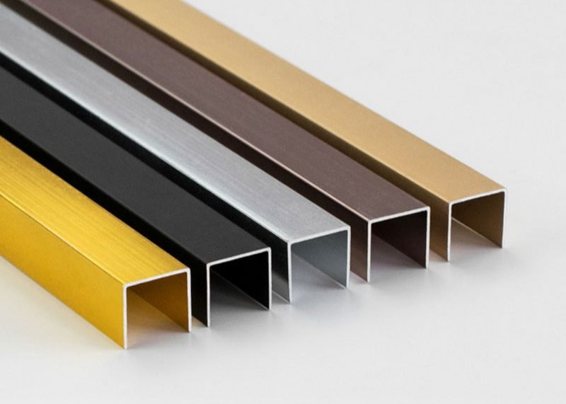 Aluminiowy profil wytłaczany Kluczowe cechy i obróbka powierzchni Ceramiczne listwy wykończeniowe z płytek