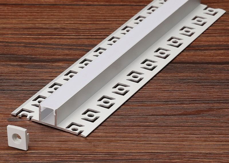 Szeroki montaż Slim Led Strip Aluminiowy profil 1,8m Oświetlenie szafki