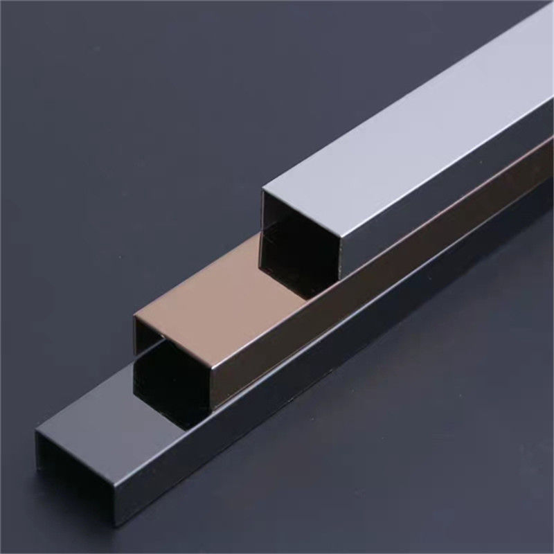 Złoty aluminiowy kanał U 15mm Płytki łazienkowe Wykończenie krawędzi Metalowe listwy wykończeniowe