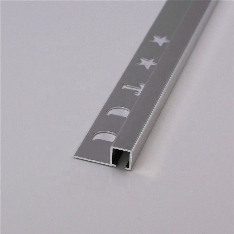 25mm aluminiowe wykończenie płytek Polerowane aluminiowe narożne wykończenie płytek