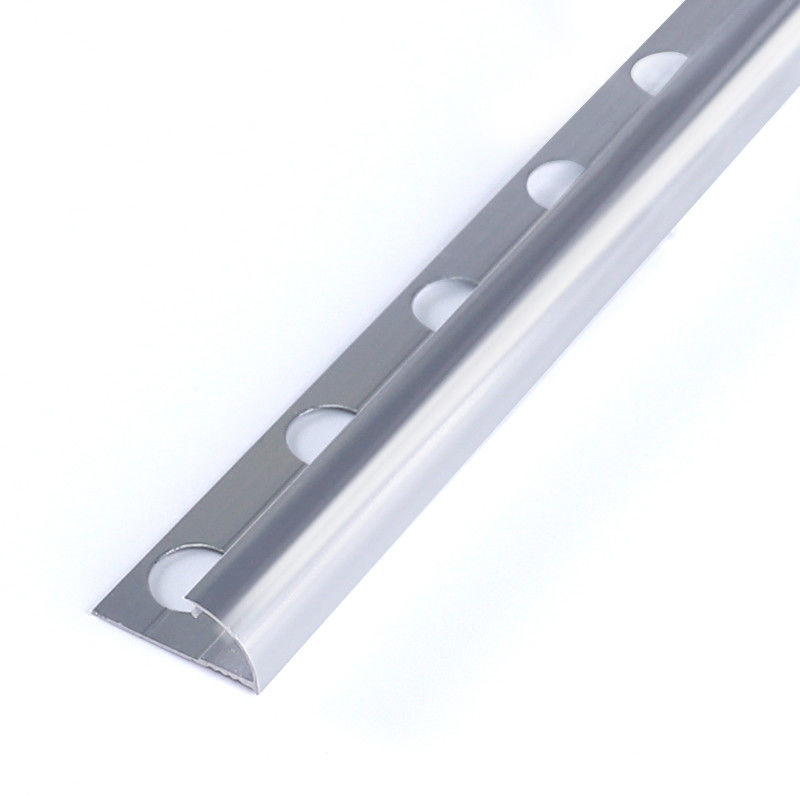 SGS 10 mm anodowane metalowe wykończenie krawędzi do płytek ceramicznych 1,8 m