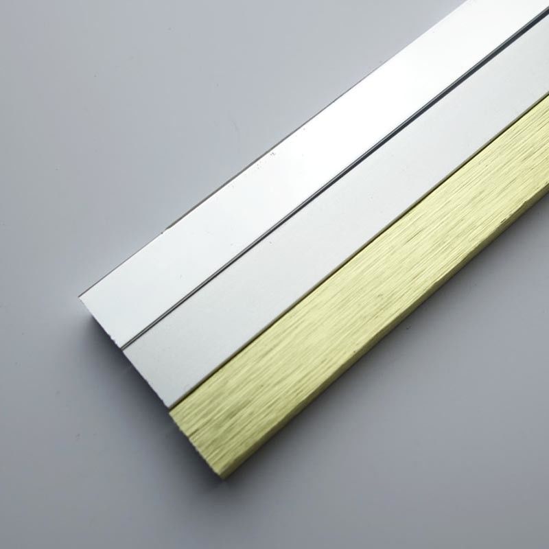 10MM aluminiowa szczotka w kształcie litery L Gold ISO9001