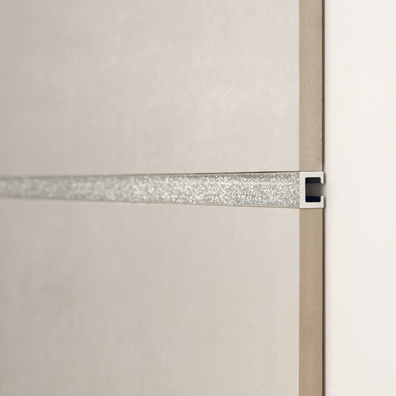 The aluminum alloy extrusion floor/tiles finish line straps trims